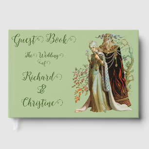 Beauty and the Beast Fantasy Wedding Guest Book