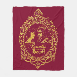 Beauty and the Beast Fleece Blanket