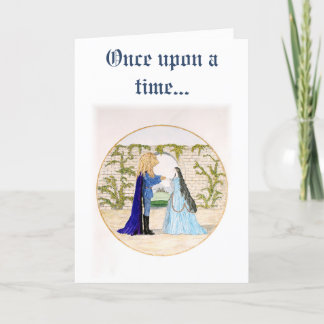 "Beauty and the Beast" Holiday Card