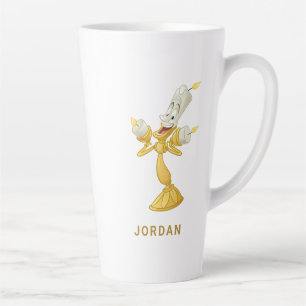 Beauty And The Beast   Lumière Latte Mug