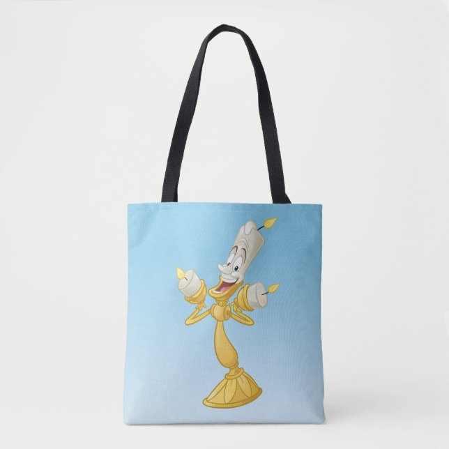 Beauty And The Beast | Lumière Tote Bag (Front)