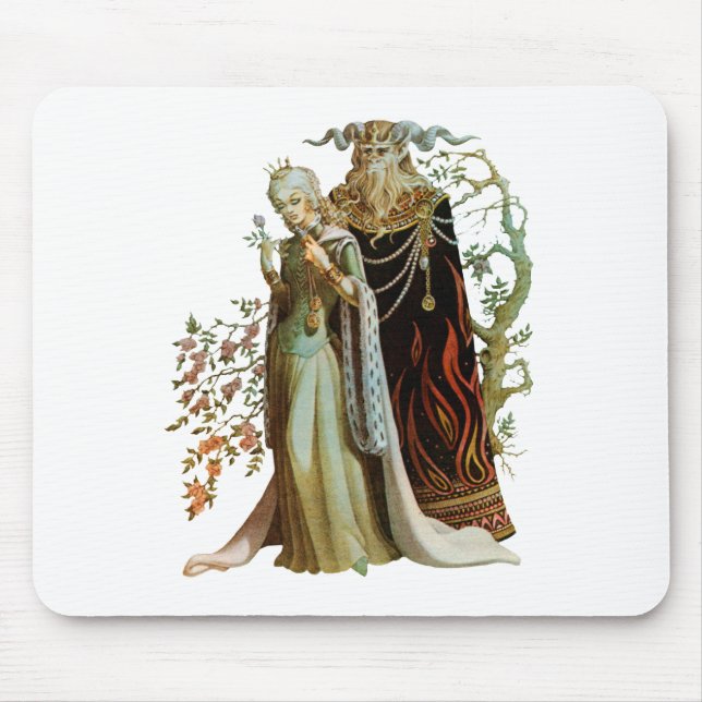 Beauty and the Beast Mousepad (Front)