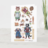 Beauty and the Beast, Paper Doll, Louis Wain