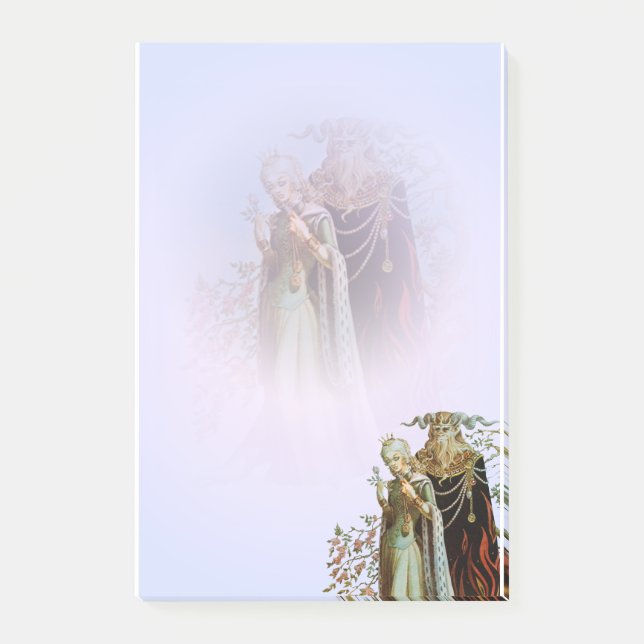 Beauty and the Beast Post-it Notes (Front)
