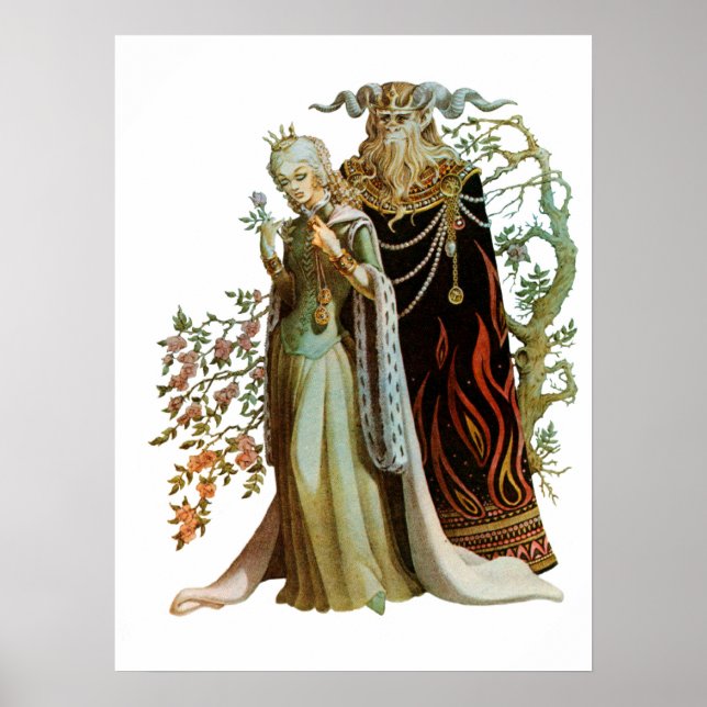 Beauty and the Beast Print (Front)