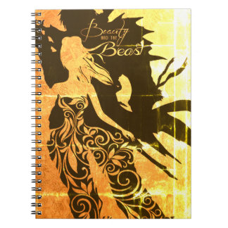 "Beauty And The Beast" Spiral Notebook