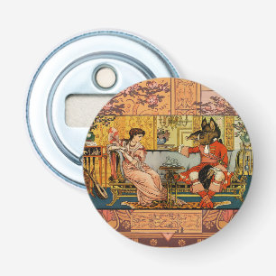 Beauty Beast Classic Fairy Tale Characters Bottle Opener
