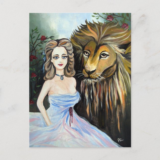 Beauty & Beast Postcard (Front)