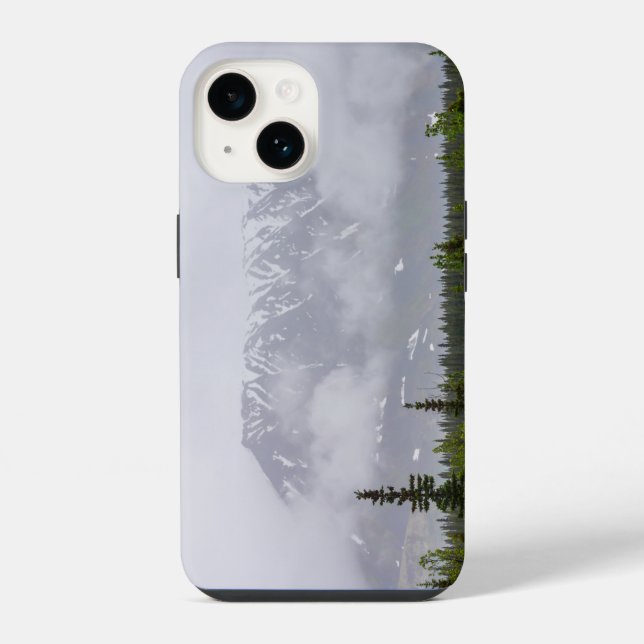 Beauty Behind The Clouds iPhone Case (Back)