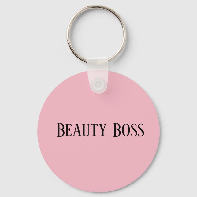 Beauty Boss Key Chain (Front)