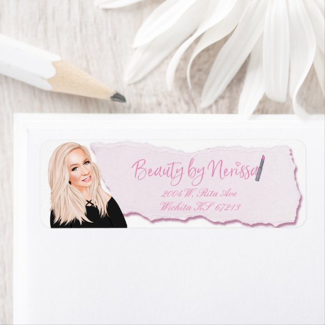 Beauty By Nerissa Return Labels (En situation)