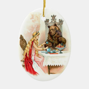 beauty ceramic ornament