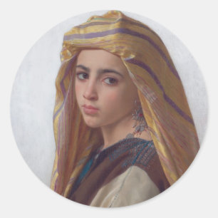 BEAUTY CLASSIC ROUND STICKER