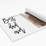 Beauty Collage Photo Best Dad Ever Gift Yoga Mat<br><div class="desc">Beauty Collage Photo Best Dad Ever Gift is a personalized gift that combines beauty and sentimental value to create a meaningful present for your dad. The gift is a collage of carefully selected photos of you and your dad, arranged in a beautiful and artistic way. The photos could be of...</div>