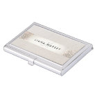 Beauty Consultant Chic Monogram & Name Sequin