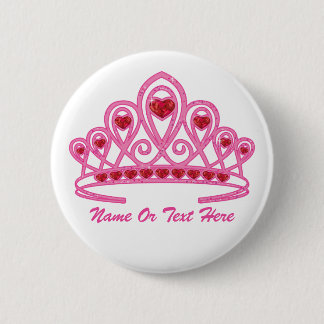 Beauty Crown Custom 2 Inch Round Button