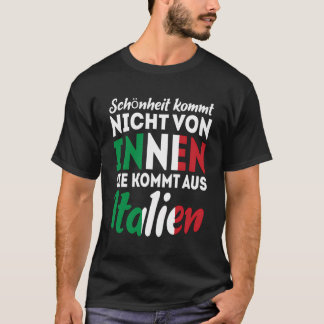Beauty Does Not Come From Inside She Comes From It T-Shirt