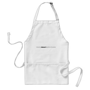 Beauty Doesn't Ask Standard Apron