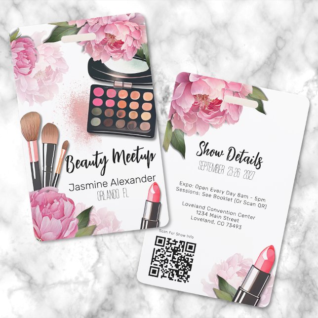 Beauty Event Badge (Beauty Conference Special Event Badge)