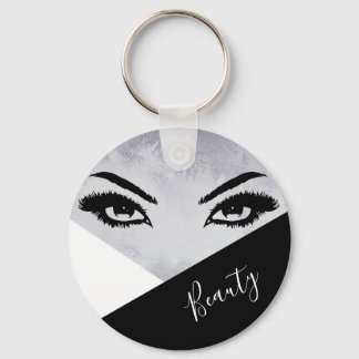 Beauty Eyelash  Keychain