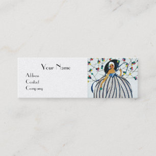 BEAUTY FASHION COSTUME DESIGNER MAKEUP ARTIST MINI BUSINESS CARD