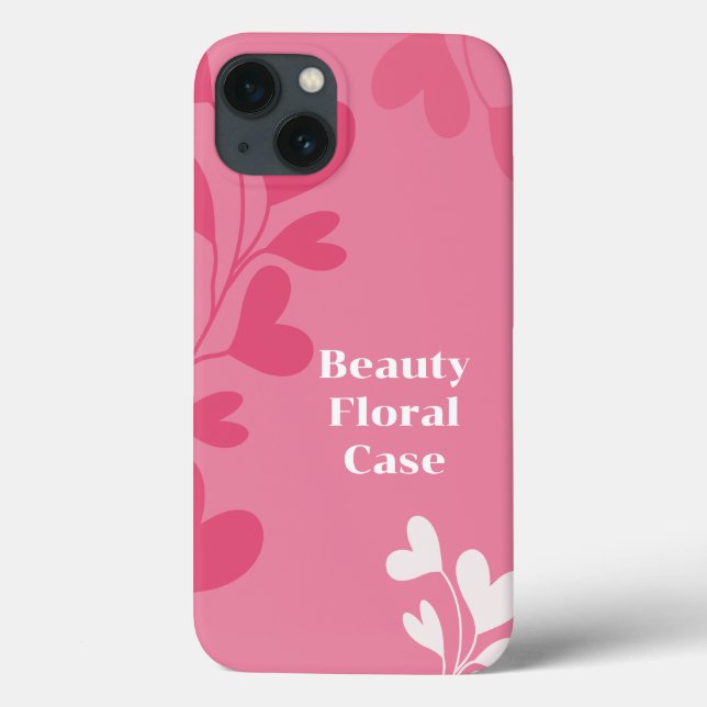 Beauty floral iPhone / iPad case (Back)