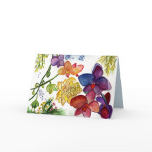 Beauty Flower all purpose card