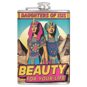 BEAUTY FOR YOUR LIFE HIP FLASK