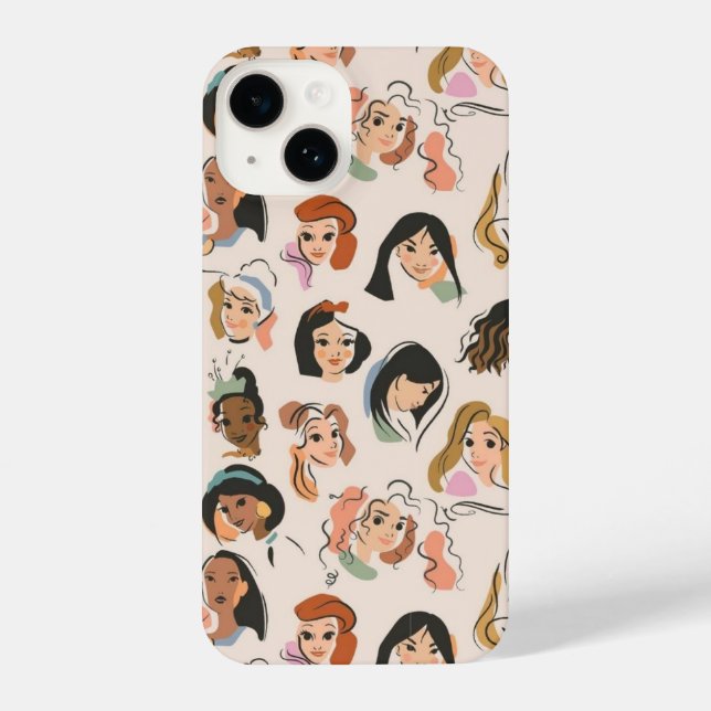 Beauty Girl Design iPhone Case (Back)