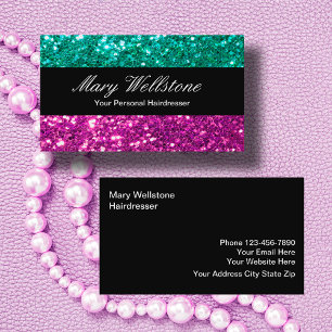 Beauty Hairdresser Business Cards