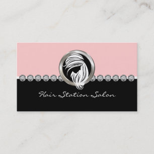 Beauty Hairdresser Salon Appointment Card