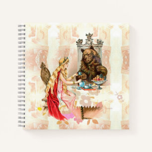 Beauty In Pink And The Beast Notebook
