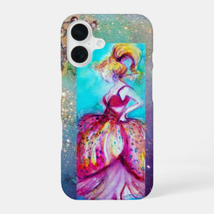 BEAUTY IN PINK DRESS / Magic Butterfly Plant iPhone 16 Case