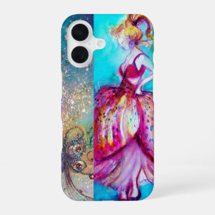 BEAUTY IN PINK DRESS / Magic Butterfly Plant iPhone 16 Case