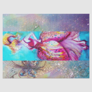 BEAUTY IN PINK DRESS / Magic Butterfly Plant Tissue Paper