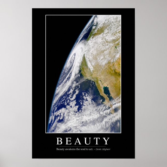 Beauty: Inspirational Quote 1 Poster (Front)
