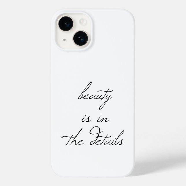 Beauty iPhone Case (Back)