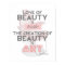 Beauty is Art Retro Quote Stylist Salon Print