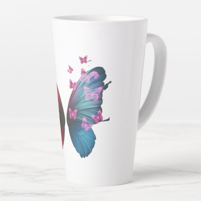 beauty  latte mug (Right Angle)