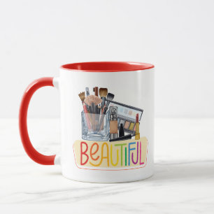 beauty makeup mug