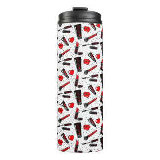 Beauty Makeup Thermal Tumbler