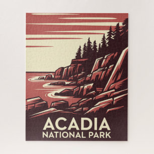 Beauty of Acadia National Park Jigsaw Puzzle