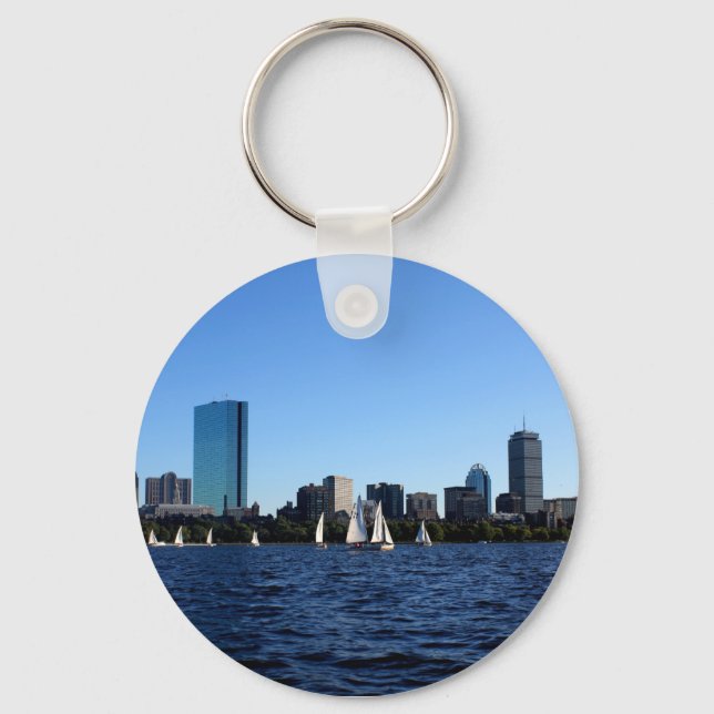 Beauty of Boston Keychain (Front)