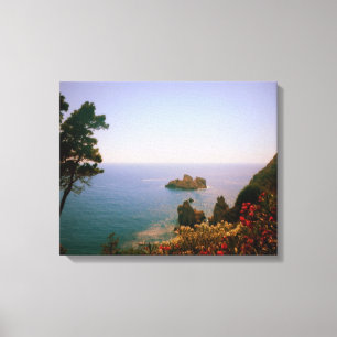 Beauty of Corfu, Greece Canvas Print