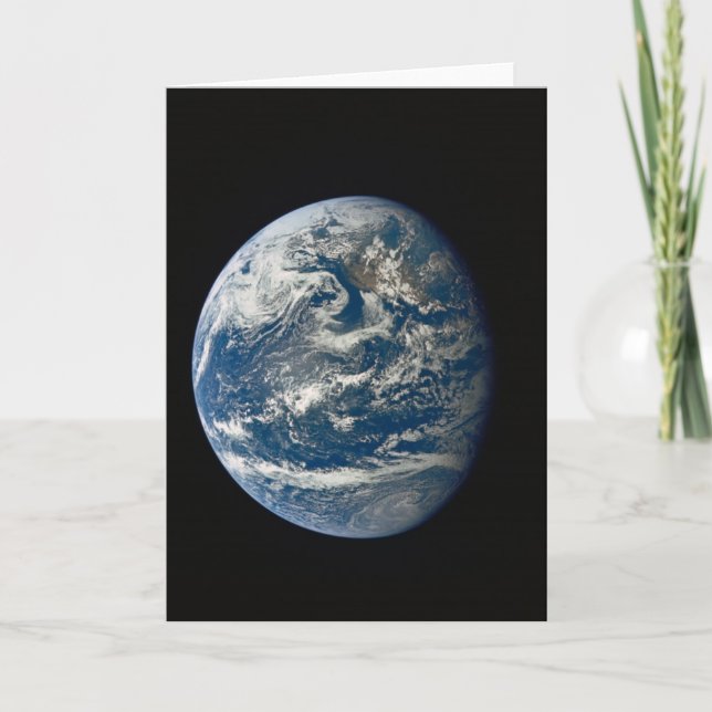 Beauty of Earth from Space Card (Front)