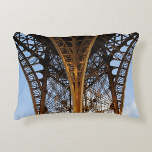 Beauty of Eiffel Tower in Paris Accent Pillow