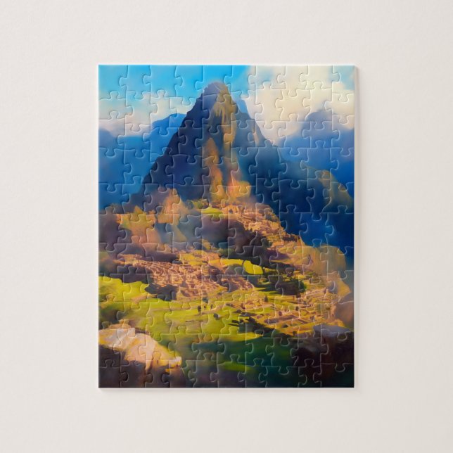 Beauty of Machu Picchu, Peru Jigsaw Puzzle (Vertical)