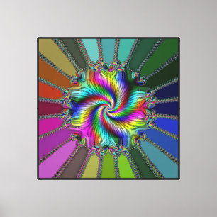 Beauty of mathematics canvas print