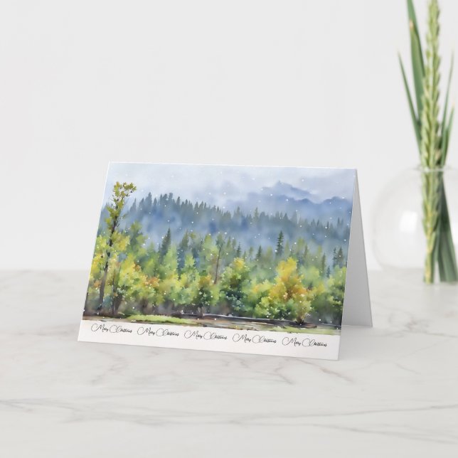 Beauty of the Season Note Card (Front)