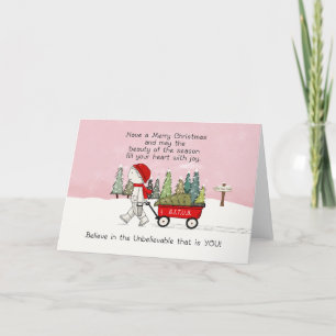 Beauty of the Season Thank You Card